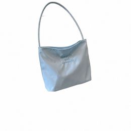 Bolsa de nail bordada Bag Portable Bag Portable Tote Stilo coreano Bag Bag Mujeres M7IF#