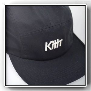 Lettres brodées KITH Casquettes de baseball Hommes Femmes Mode Casual KITH Chapeaux Casquette Accessoires hatEQHL{category}