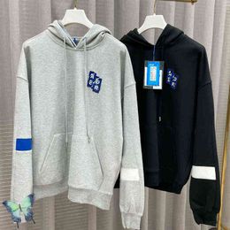 Broderie Ader Error Hoodies Sweatshirts Crack Letters Casual Hommes Femmes Ader Error Hooded The Quality Label Tag 211217