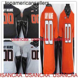 Broderie personnalisée Oklahoma State Football Jersey N'importe quel numéro de nom Maillot XS-5XL 6XL pour hommes et femmes