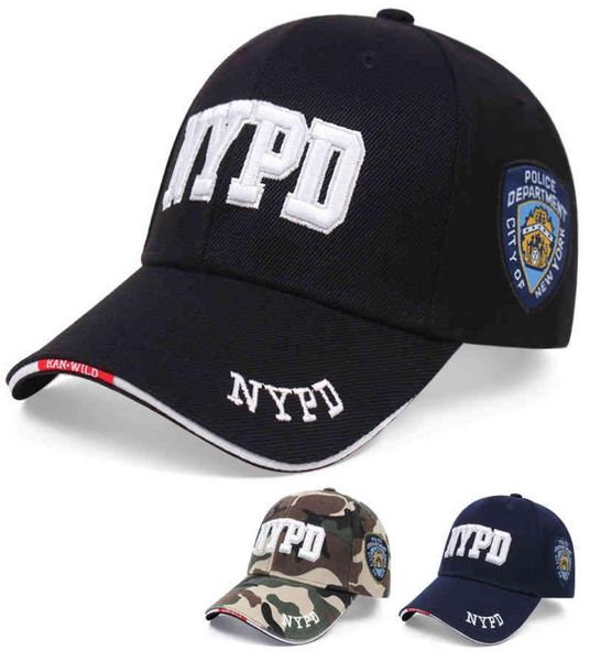 Broderie NYPD hommes armée tactique Snapback SWAT Baseball chapeau os camionneur Gorras réglable unisexe casquettes décontractées 3767784