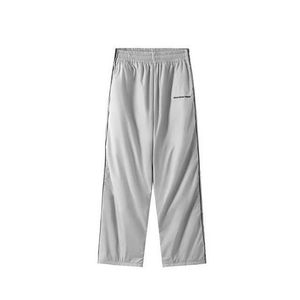 Geborduurde gesplitste broek voor dames Y2k Mode Nieuwe joggingbroek met hoge taille Nieuwe streetwear Casual chique baggy broek
