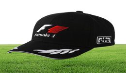 Borduurwerk Sport F1 Racing Cap Mens Hat For Fish Outdoor Fashion Line Ball Lang Visor Brim Shade Snapback Sun2082922