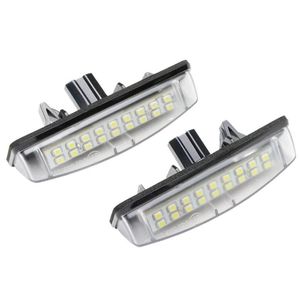 Noodverlichting 2 stks / set Kentekenplaat Lichtlamp Huisvesting Parkeerauto Modificatie Vervanging Onderdeel voor IS200 IS300 LS430