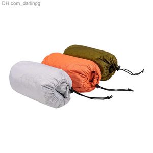 Saco de dormir de emergencia ligero impermeable calor reflectante térmico saco de dormir equipo de supervivencia para aventuras al aire libre Q230828