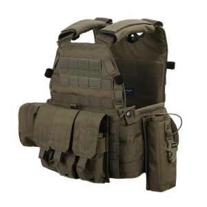 Emersongear voor LBT6094A -stijl plaatdrager w/ 3 zak tactisch Vest bescherming versnelling body guard pantser airsoft jagen nylon