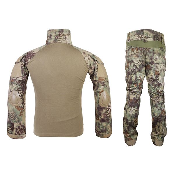 EMERSONGEAR TACTICAL GEN2 CONSTAGE CONSTAGE ANIFILT SETT TRACHADE SUILANTS HOMMES MENSE DE RADIGNE TOPS CHARGES CHARGES PANTS MR MR