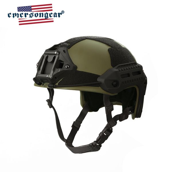 Emersgoar táctico táctico mk casco combate casco airsoft en marcha de protección de cabeza