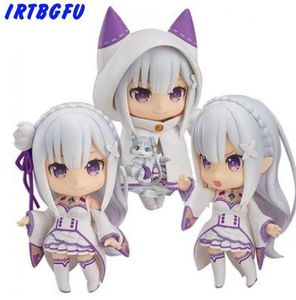 Emilia Q Version Re zéro vie dans un monde différent Anime figurine à collectionner modèle figurines jouets enfants cadeaux jouets pour filles T204913954