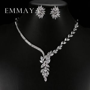 Emmaya – collier ras du cou au Design Unique, boucles d'oreilles, ensembles de bijoux de mariée, accessoires de mariage, livraison directe, 240320