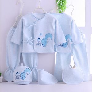 Emotion Moms (8 unids/set) ropa infantil 0-3M trajes para bebés recién nacidos conjuntos de ropa para niños pequeños niños niñas traje térmico de algodón orgánico 210309