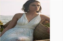 Empire Sexy Beach Widding Robes en ligne pas cher belles robes de mariage plus taille