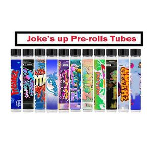 Vide 11 saveurs Joke Up Infused Joint Prerolls Cone Glass Tube Emballage Pré rouleaux Blunt MoonROCK dankwood