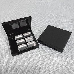 Vide 6 Carré Grille Fard À Paupières Rouge À Lèvres Poudre Boîte Cas Cosmétique Emballage 6 PCS Palette expédition rapide F314 Gbqor