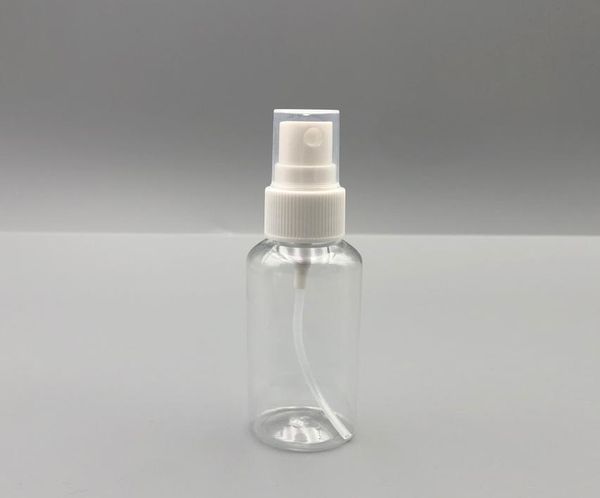 Bouteille de pulvérisation vide en plastique transparent, 60ml, 2Oz, atomiseur de parfum de voyage pour Solutions de nettoyage, bouteilles de pulvérisation WhiteClear6102447