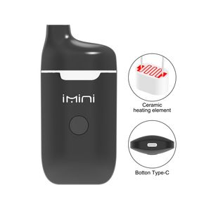 ATOMIZERS VIDES 2 ML 3ML Préchauffage Préchauffable Vape Vape avec bouton Épais Disposables à huile Disposables POD Entrepôt local Einweg Vape.D8 D9 Vaporisateur à huile épais