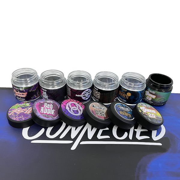 Pot vide CONNECTÉ 6 saveurs 5 options 32 unités MASON alien labs pot intérieur 3,5 g pack de fleurs premium pot en verre connecté 2 oz