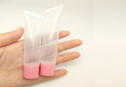 Emballage des tubes cosmétiques vides 20 g 15 g 10g Gold Silver Pink Rose Gloss Srop tube à lèvres Emballage de brillance 50100pcs21133711936