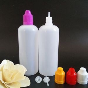 Flacons compte-gouttes vides en plastique de 120ml, avec bouchons à l'épreuve des enfants, récipient pour jus électronique, 450 pièces/lot