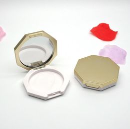 Lege oogschaduw case poeder blozen lippenstift make-up container DIY cosmetische hulpmiddelen met spiegel SN5073