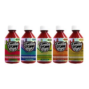 Lege geïnfundeerde 100 ml 1000 mg ZOETERE HOGE limonade sinaasappel dronk aardbei blauwe framboos hoestsiroop Sapverpakking Flessen