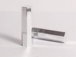 Lege lippenstiftbuis met zilveren rand zelfgemaakte DIY lipbuizen met diameter 12.1mm snelle verzending