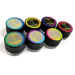 Lege Live Resin Wax Containers Ra Garden 5 ml heldere glazen pot met kindveilige deksel voor droge kruiden