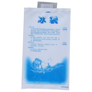 Paquetes vacíos Paquete de congelador reutilizable Bolsa de hielo Bolsa de refrigerador de gel para bolsas frescas de alimentos 100/200/600/1000 ml