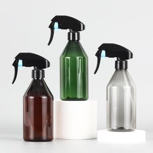 Botella de spray vacía de plástico de 10 onzas y 300 ml, rociador de gatillo de niebla súper fino, contenedor de rociado recargable, para soluciones de limpieza, plantas, cabello