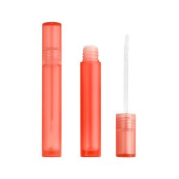 Empty Refillable Plastic Lipgloss Bottle Containers With Wand For DIY Balm Lipstick