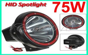 EMS 2 stks 7quot 70 W 75 W HID Xenon Rijden Licht OffRoad SUV ATV 4WD 4x4 Spot Flood Beam 3400LM 932 V H3 6000 K IP67 JEEP Truck 3697842