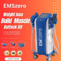 EMS 6000W Muscle Emslim stimule Emszero néo élimination des graisses du corps Muscle Sculpt Hiemt Pro Neo 5 Gires Stimulateur musculaire en option Machine de sculpture du corps brûlant la graisse