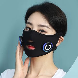 EMS Beauty Instrument Gezichtsliftinstrument Gezichtsmassager Gezichtsmasker Gezichtsliftapparaat V Face Lift Aanscherping Microstroom 240201