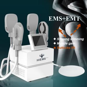 Ems Body Sculpting Slimming Machine Emslim Neo 4 poignées Équipement de réduction de la cellulite Dispositif d'élimination des graisses Emt Slim Body Contouring System High Power Hiemt Tech