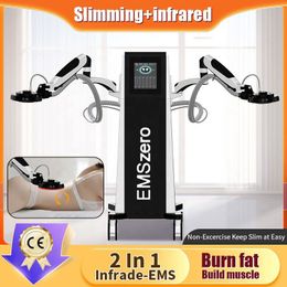 Ems Cavitation Body Contouring Minceur Brûleur de graisse Perte de poids HI-EMT Thérapie thermique infrarouge pour dispositif de récupération de la douleur Gain musculaire Machine de levage des hanches