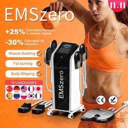 EMS-culpt Machine New Look Slimming Neo DLS-EMSLIM RF Fat Burning Shaping Beauty Equipment 13 Tesla Estimulador muscular electromagnético Máquina con 2/4/5 manijas