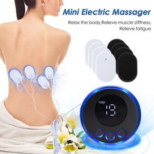 EMS Elektrische nek Massager EMS Fysiotherap Cervicale massagepleister lage frequentie Pulsspierstimulator Pijnverlichting Ontspanning