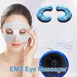 EMS Eye Beauty Massager Huidige spierstimulator Lifting Machine Huidverstrakking Anti-rimpel Gezichtsverzorging Donkere cirkel 240119