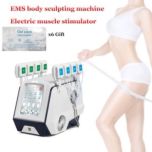EMS quema de grasa forma del cuerpo que adelgaza la máquina Estimulador profesional Levantamiento de glúteos Escultura muscular Con pérdida de peso equipo de salón de belleza