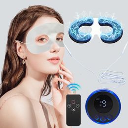 EMS Microcurrent Eye Beauty Massager Face Lift Skin Taster Antiwrinkle Muscle Stimulator Dark Circle Removal Device 240425