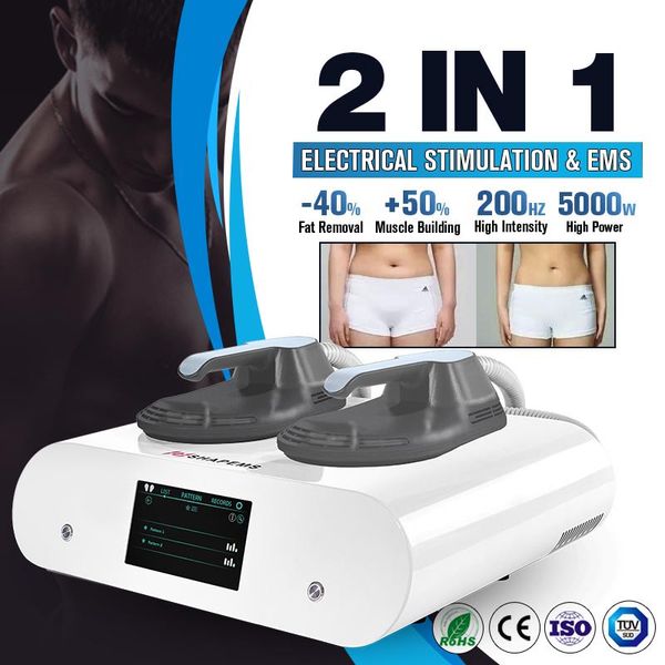 Stimulateur musculaire EMS, machine pour le corps, hiemt emslim, contour du corps, raffermissement de l'abdomen