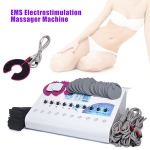 Estimulador muscular EMS, electroestimulación corporal, máquina de contorneado adelgazante, estimulador de ondas rusas