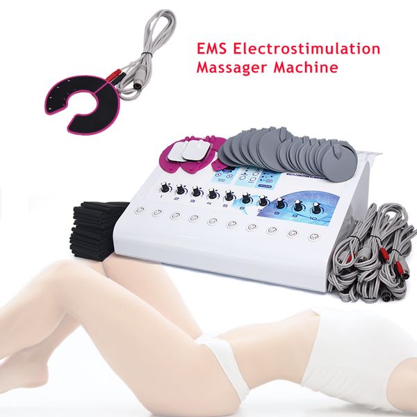 Vagues russes de machine d'électrostimulation de stimulateur de muscle d'EMS amincissant la machine pour l'usage de station thermale de salon