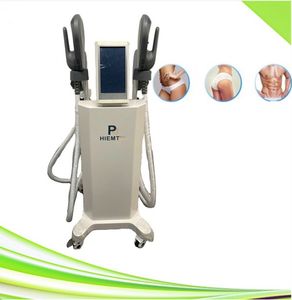 Stimulateur musculaire Ems hiemt hiems dispositif de sculpture 4 coussinets fitness électronique développer les muscles abdominaux magnétique brûler les graisses ems massage corps minceur machine de stimulation