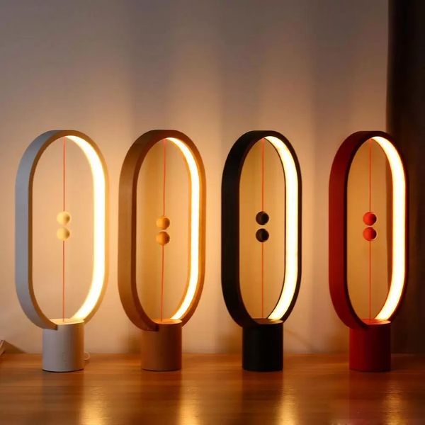 EMS NOUVEAU HENG LED Balance Nouveauté Light Light Night Light USB Powered Home Decor Bedroom Office