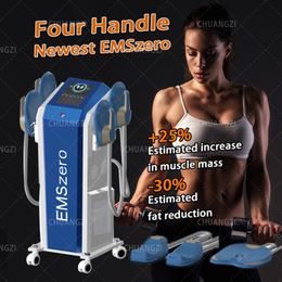 EMS Otro equipo de belleza HIEMT Building Muscle 4 mango 14 Tesla 6500W Quema grasa EMSzero Estimulador muscular Esculpir el cuerpo