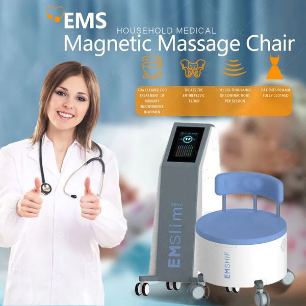EMS – chaise de Massage pour les muscles du plancher pelvien, entraînement musculaire post-partum, traitement de la Prostate, Incontinence urinaire, levage des fesses