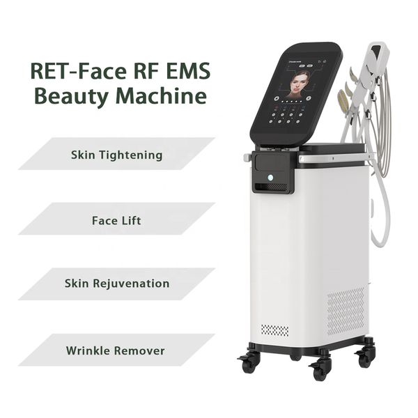 Machine électrique de beauté de PE-visage de Massage de levage de soin de visage d'ems Rf pour le raffermissement de peau de visage