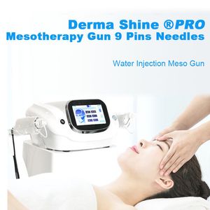 Ems rf multifonction vide haute pression mésothérapie méso pistolet gratuit indolore pour le lifting de la peau rajeunissement du visage machine de salon de beauté Microneedle anti-âge