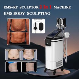 EMS Slim Neo RF Muscle Machine Bouw spieren en brandvet liggend liggend op heupmachine professional